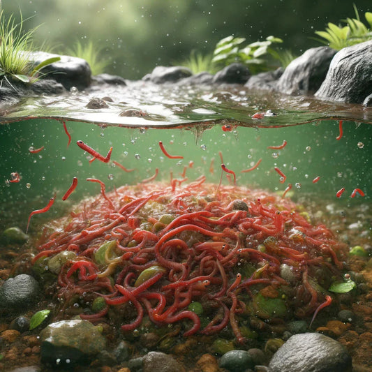 Getting Rid of Tiny Red Worms in Your Pond