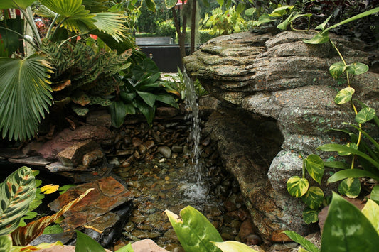 waterfall spillway