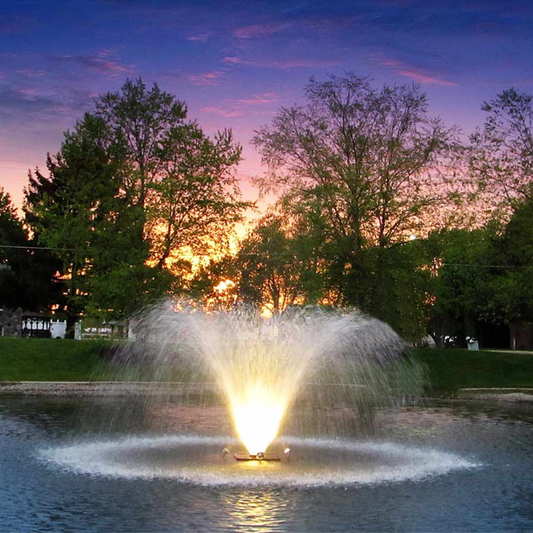 Scott Aerator Night Glo LED Residential Fountain Lights.