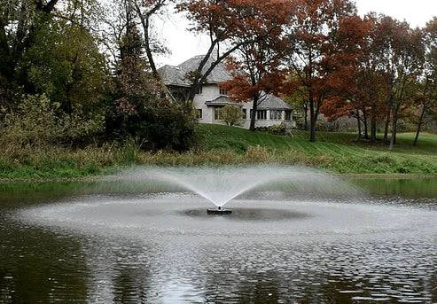 Kasco Solar J Series Decorative Pond Fountain.