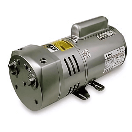 3/4 hp oil-free rotary vane compressor for pond aeration - 3/4 HP rotary vane compressor motor for lake aeration and de-icing