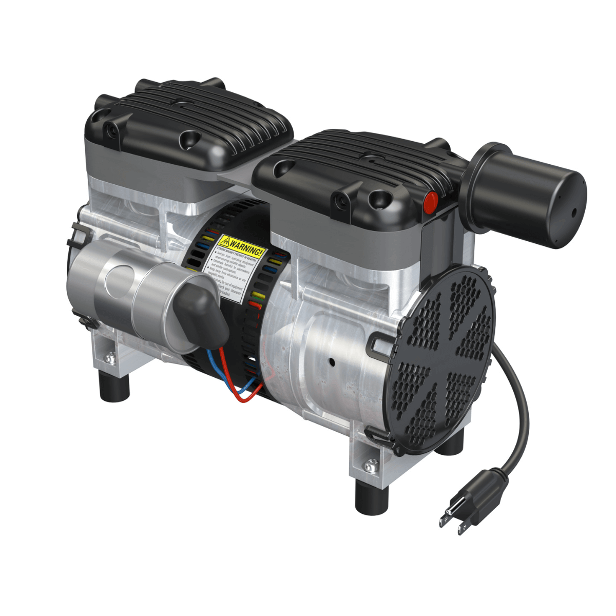 Stratus SRC Series 1/2 HP oil-free rocking piston pond aeration compressor dual rocking piston continuous-duty aerator pump