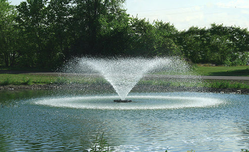 Kasco Solar VFX Display Fountain Pond Aerator - Living Water Aeration