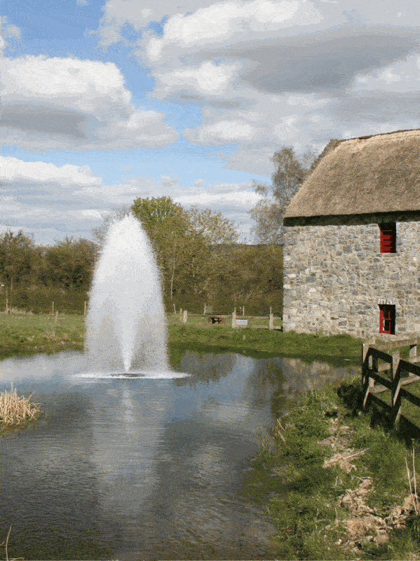 Kasco 3.1JF 3HP Decorative Pond Fountain - 230v - Living Water Aeration