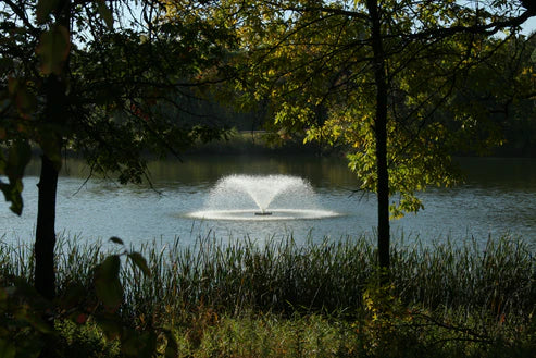 Kasco Solar VFX Display Fountain Pond Aerator.