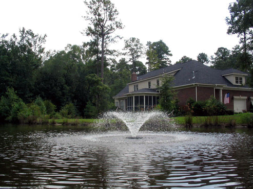 Kasco Solar VFX Display Fountain Pond Aerator.