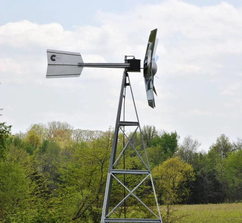 Deluxe Outdoor Water Solutions 3 Legged Windmill Pond Aerator Kit.