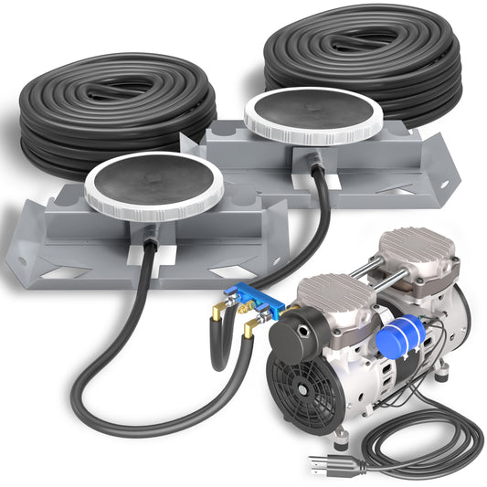 NEW! AirPro Eco 1/2 HP Rocking Piston Pond Aerator Kit - For Ponds up to 2 Acres