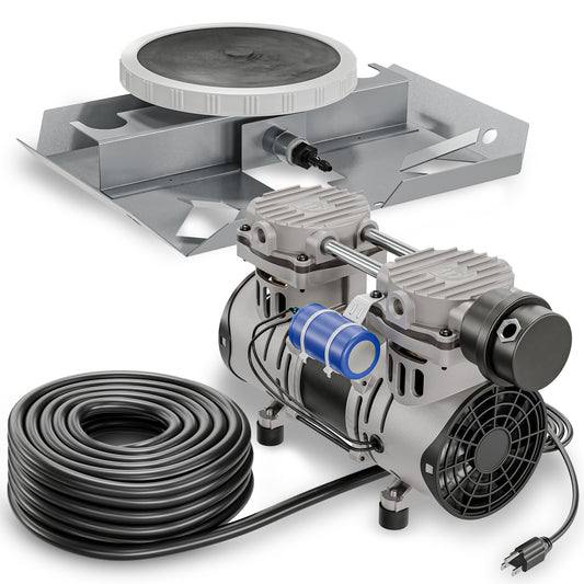 AirPro 1/4 HP Rocking Piston Pond Aerator - For Ponds up to 1 Acre.