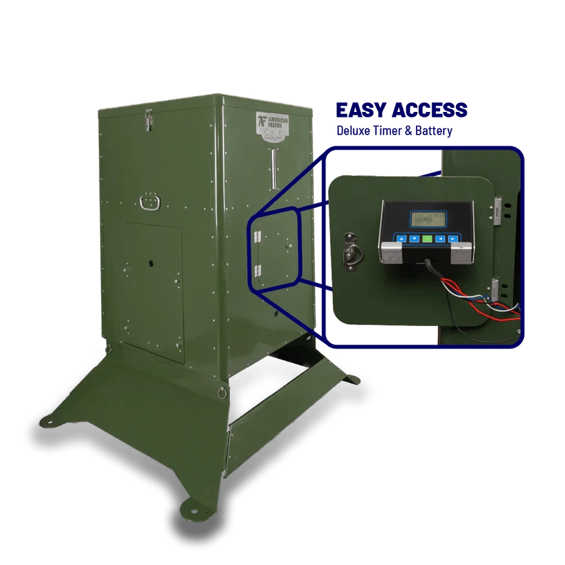 Bill Dance Series - Solar Powered Outdoor & Fish Feeder 425lb.