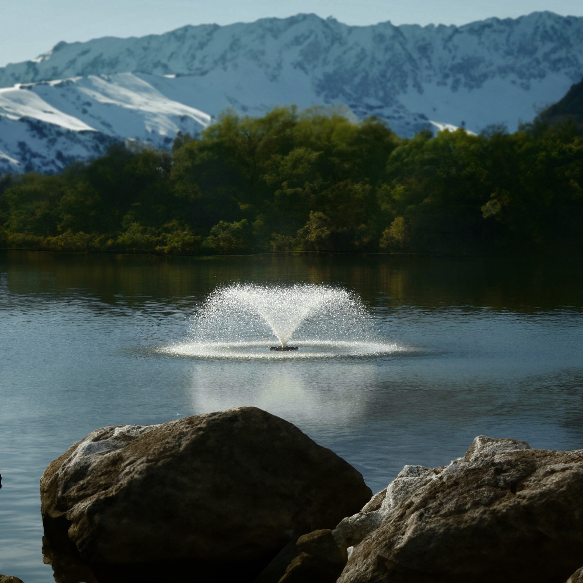 Kasco 3400VFX 3/4 HP Display Fountain Pond Aerator - 115V.