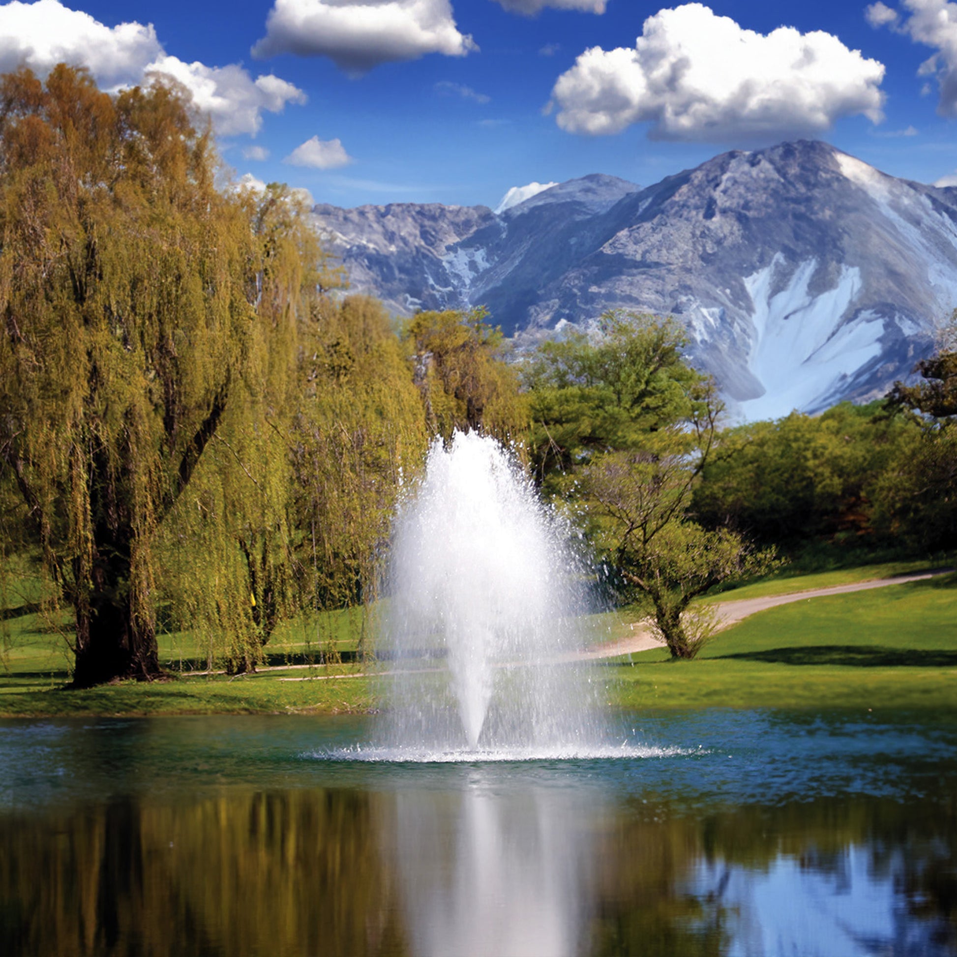 Kasco Solar J Series Decorative Pond Fountain.