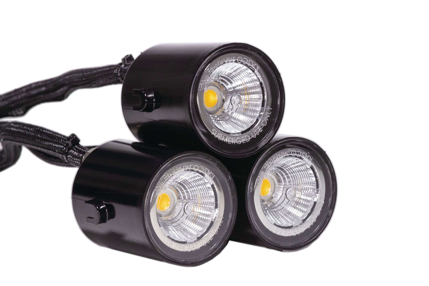 LED - 3 Light Kit (Light Kit Only) Kasco 3 LED Light Fountain Lighting Kit with three warm LED fixtures and waterproof connectors