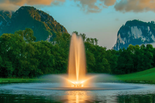 LED - 6 Light Kit (Light Kit Only) Kasco 6 LED Light Fountain Lighting Kit - Living Water Aeration