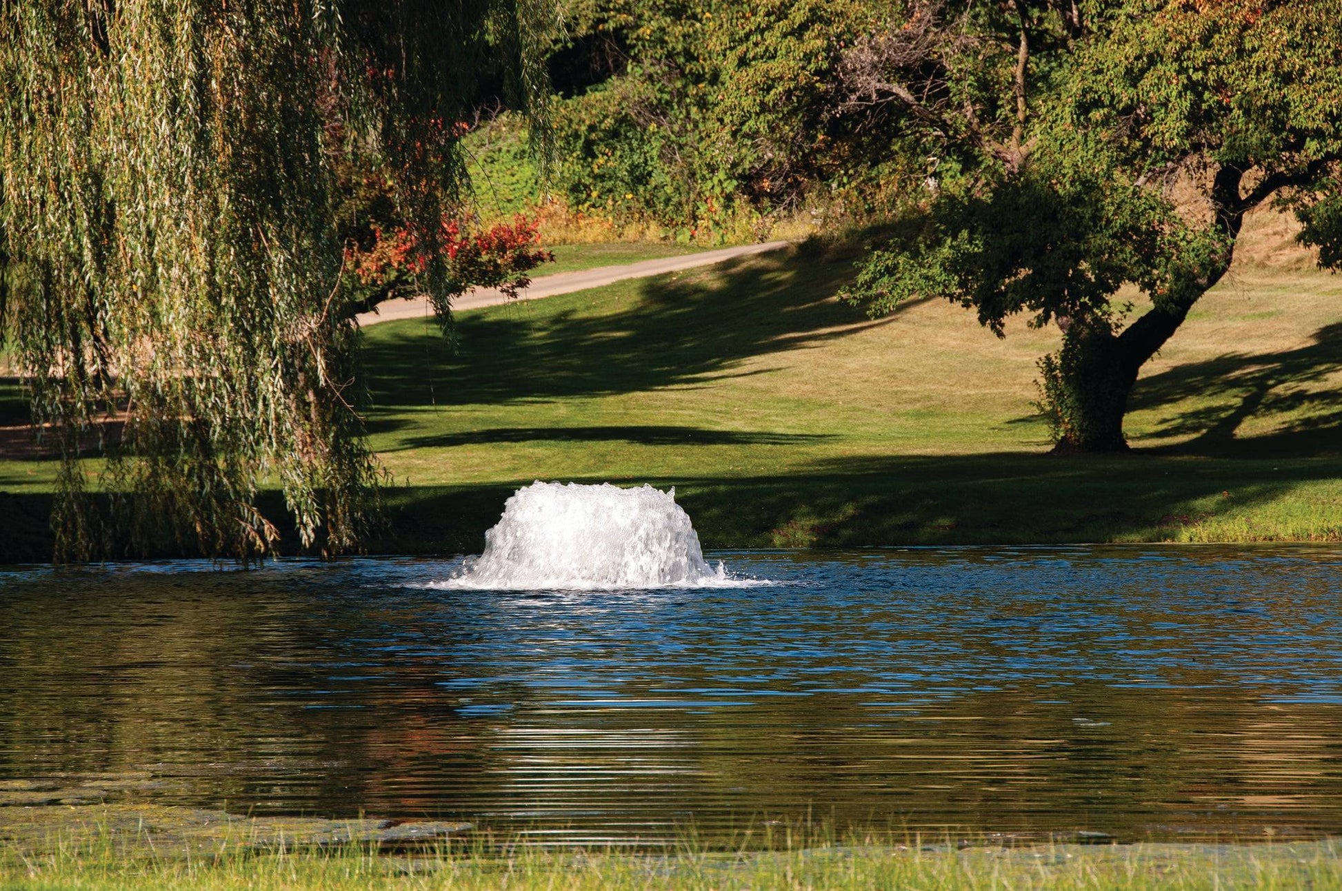 Kasco Solar Surface Pond Aerator.