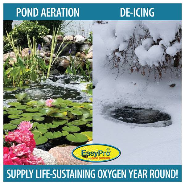 KLC Koi Pond Aerators - 1000 to 7500 gallon ponds - Living Water Aeration