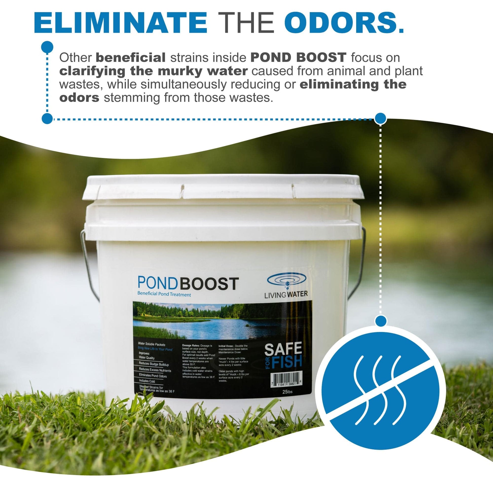 Pond Boost Beneficial Bacteria.