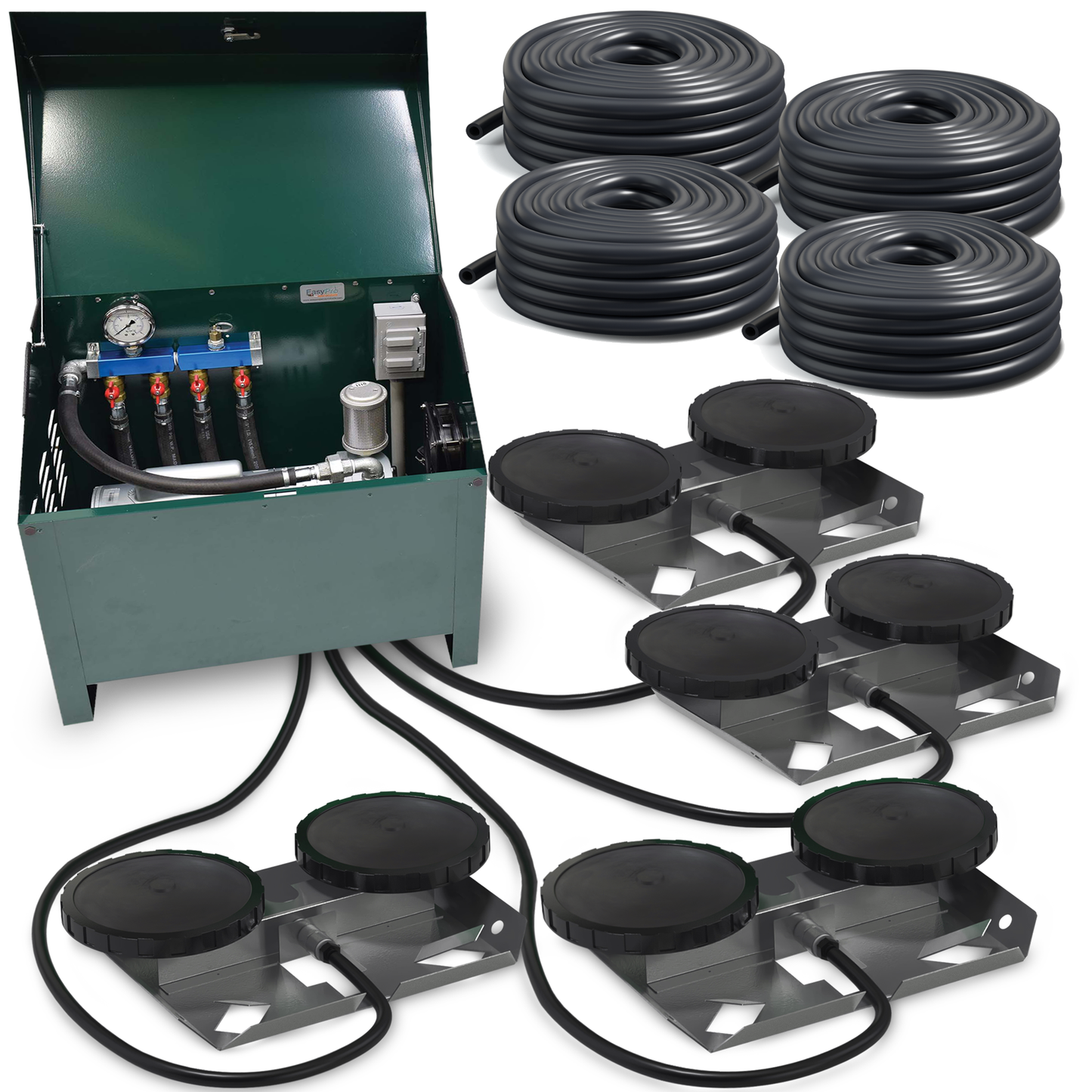 AirPro 3/4 HP Rotary Vane Pond Aerator Kit - up to 6 Acre Ponds - Living Water Aeration