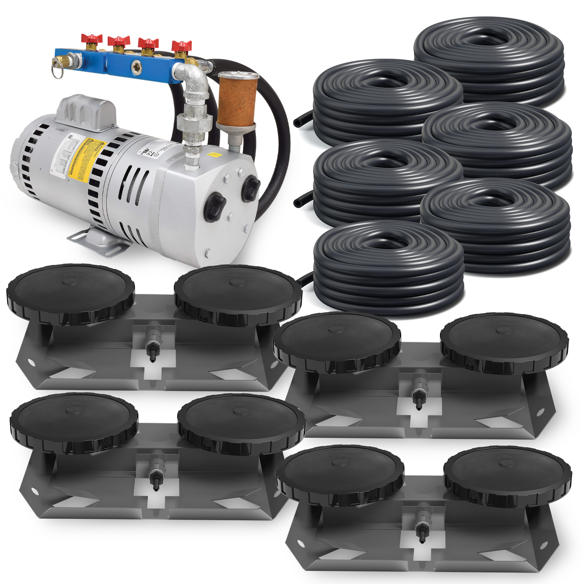 AirPro 3/4 HP Rotary Vane Pond Aerator Kit - up to 6 Acres.