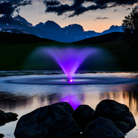 RGB - 3 Light Kit (Light Kit Only) Kasco Color Changing RGB Fountain Lighting - Living Water Aeration