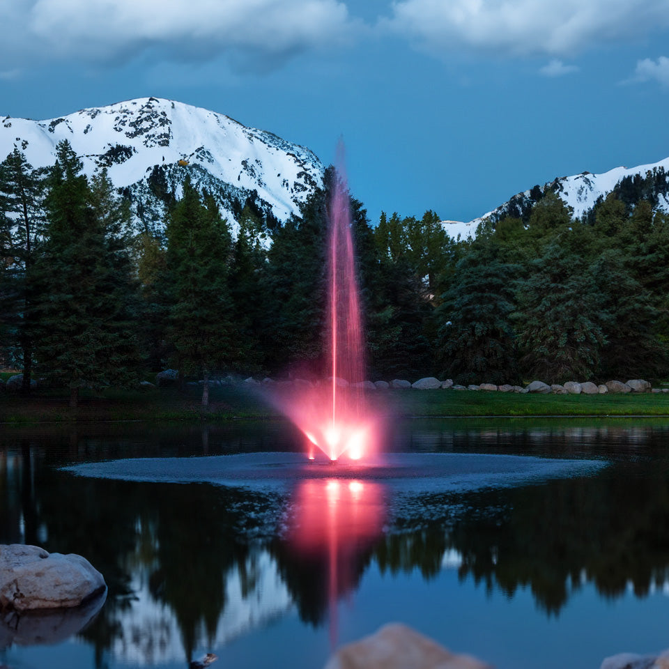 Scott Aerator Skyward Pond Fountain - Living Water Aeration