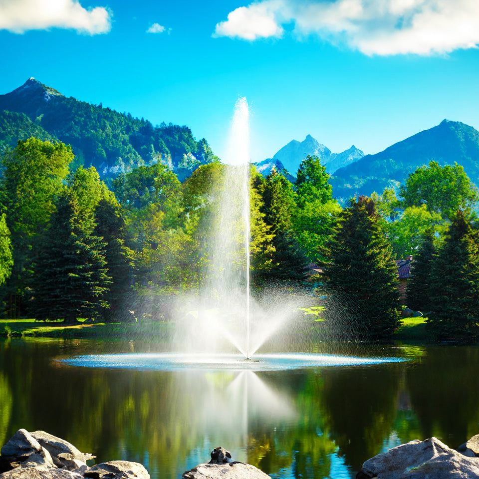 Scott Aerator Skyward Pond Fountain.