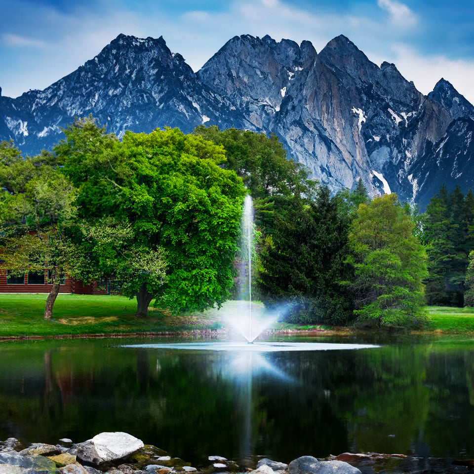 Scott Aerator Skyward Pond Fountain.