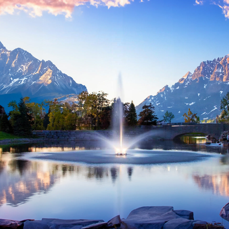 Scott Aerator Skyward Pond Fountain.