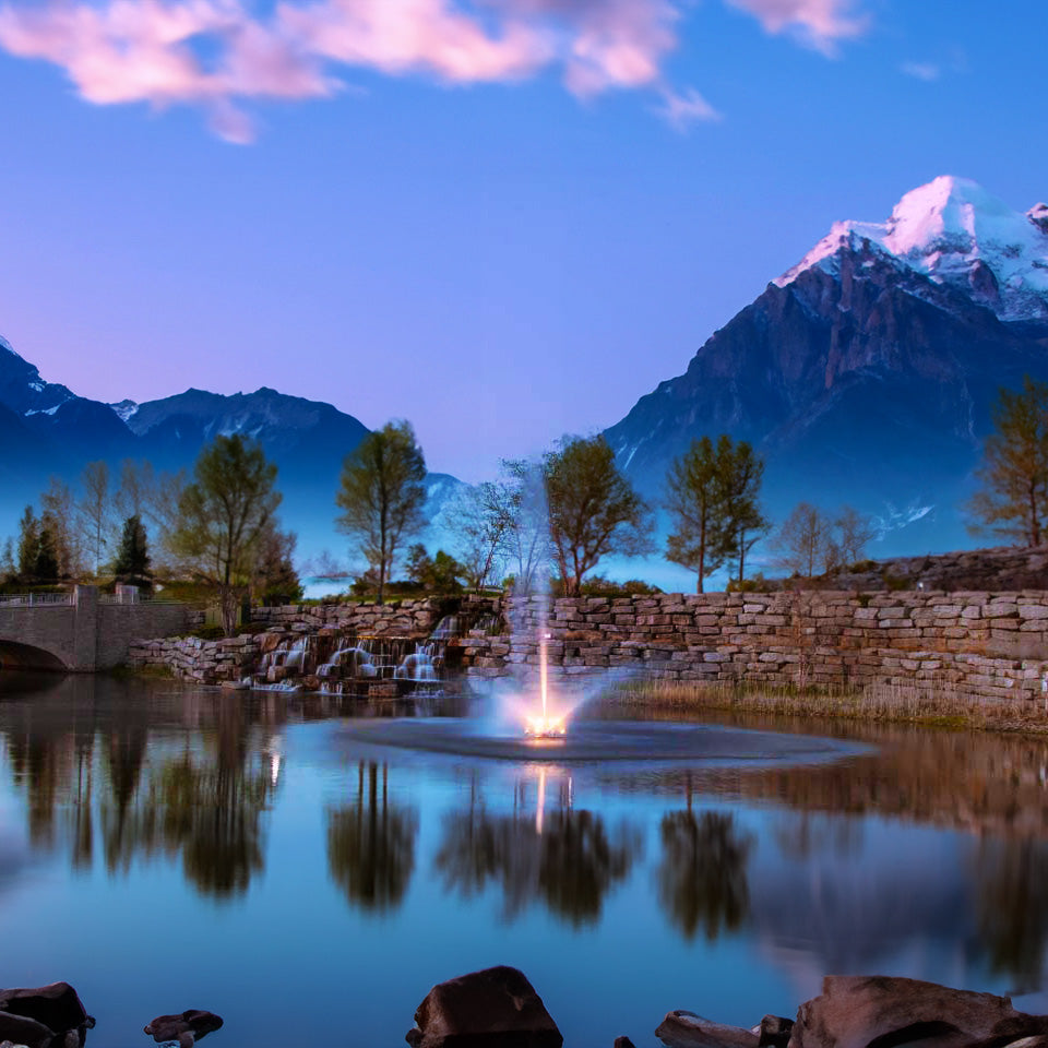 Scott Aerator Skyward Pond Fountain.