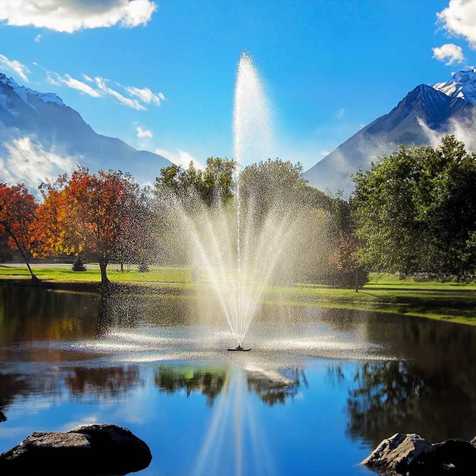 Scott Aerator The Atriarch Pond Fountain - Living Water Aeration