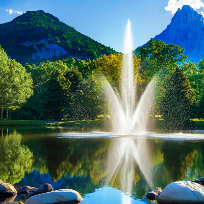 Scott Aerator The Atriarch Pond Fountain - Living Water Aeration