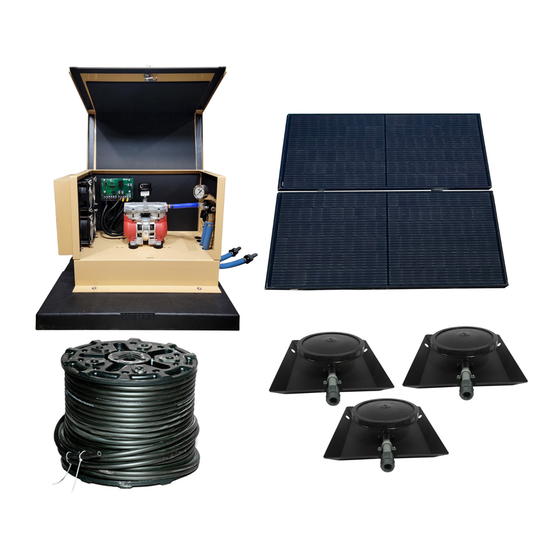 TurboAir III - 24v Direct Drive Solar Aeration System.