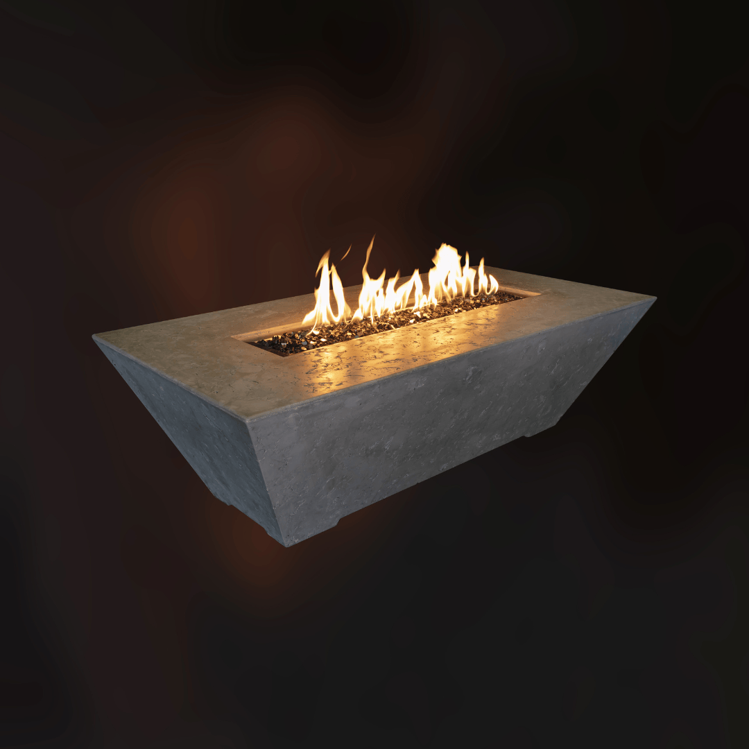Geo Rectangle Fire Pit - 60".