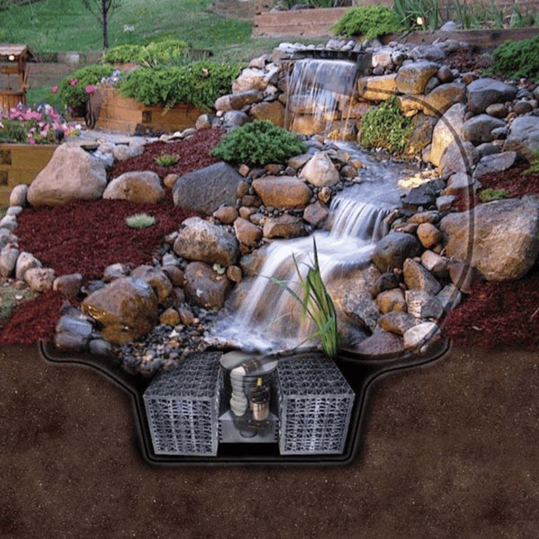 Pro-Series Just-A-Falls Kit w/ Waterfall Diffuser 8' x 2'.