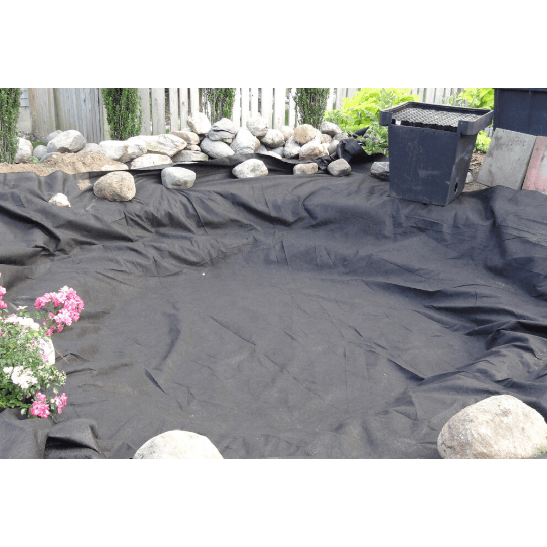 DuraLiner™ – Pond Liner Underlayment - Custom Cut.