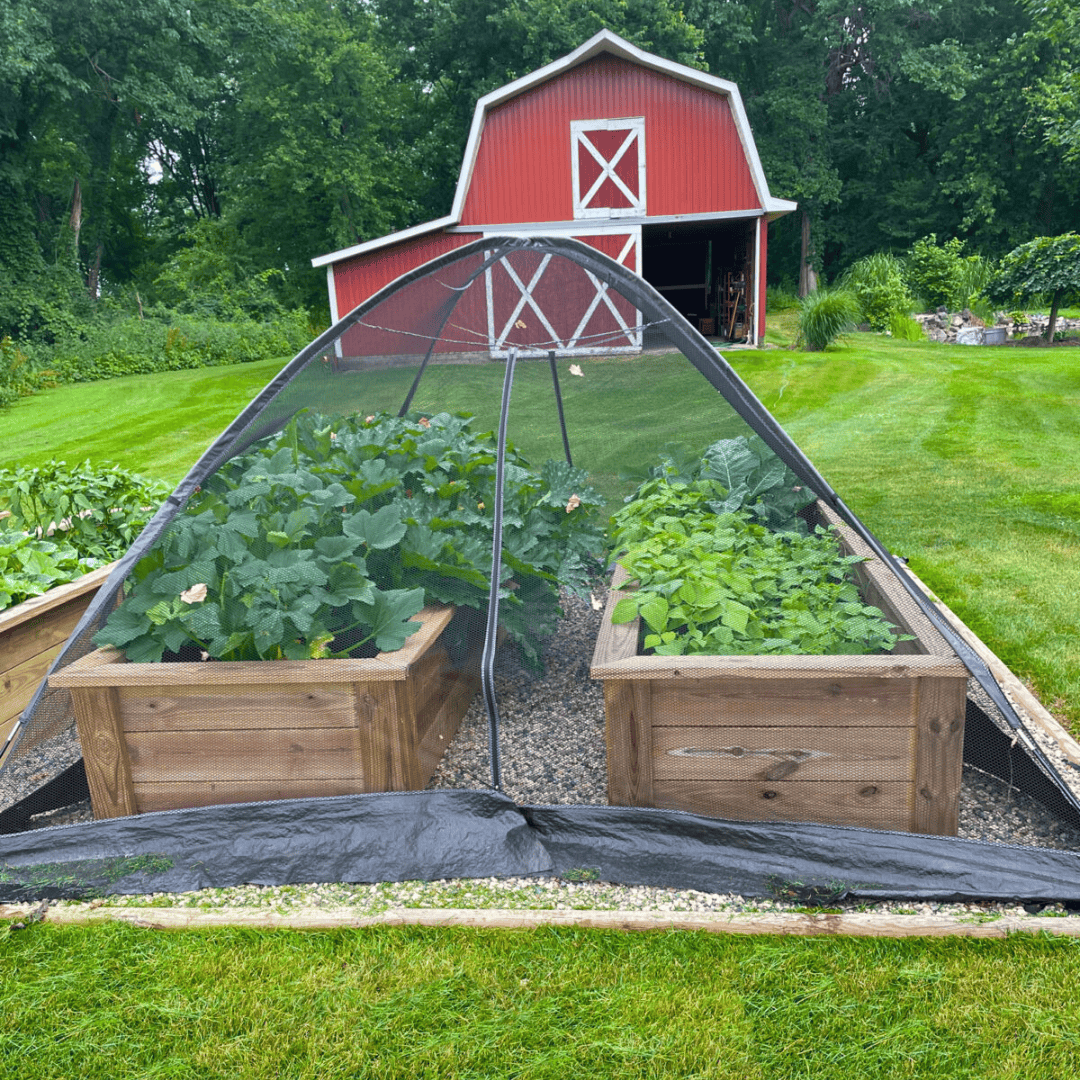 Deluxe Pond Cover Tent 10' x 14'.