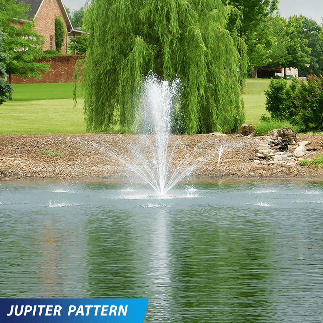 Palatial Display Solar Pond Fountain.