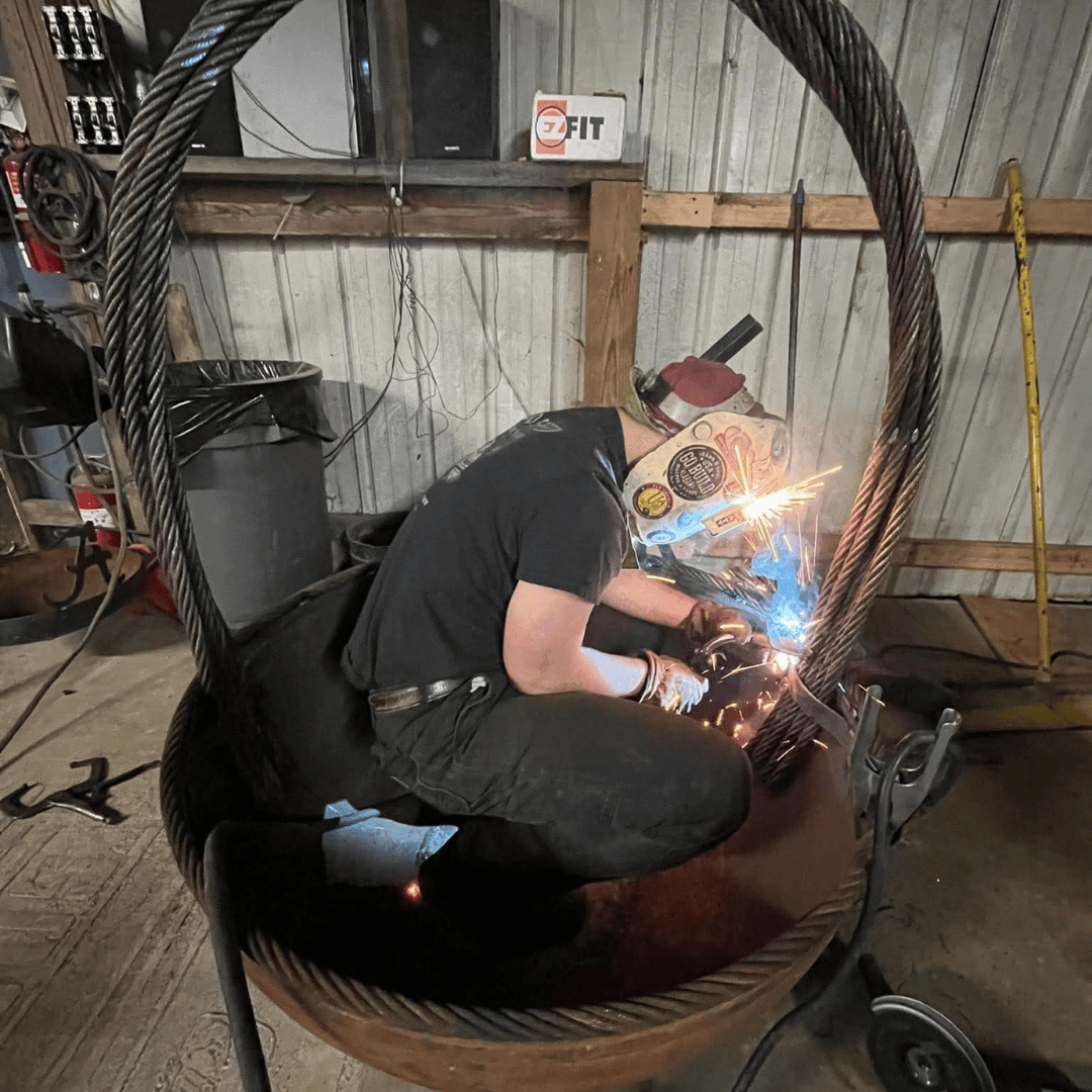 41" Garden Basket - Carbon Steel Feature - 100% USA Made.