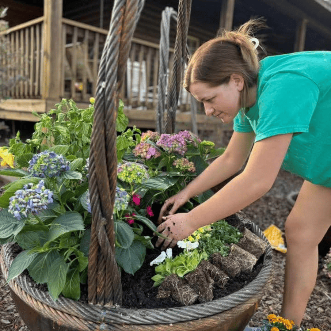 41" Garden Basket - Carbon Steel Feature - 100% USA Made.
