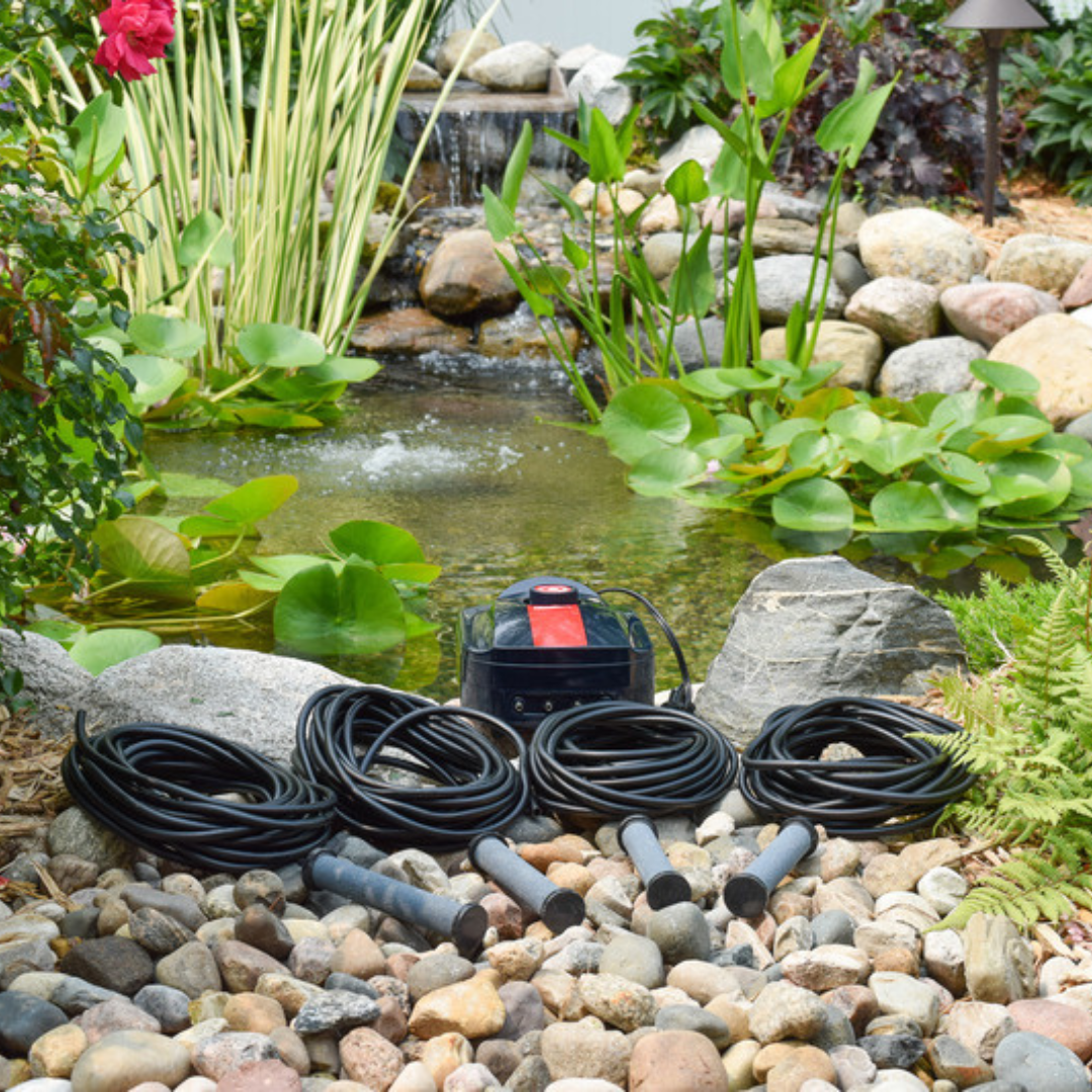 Compact Aeration Series (CAS) Quad Outlet Complete Kit - Up to 3500 Gallons