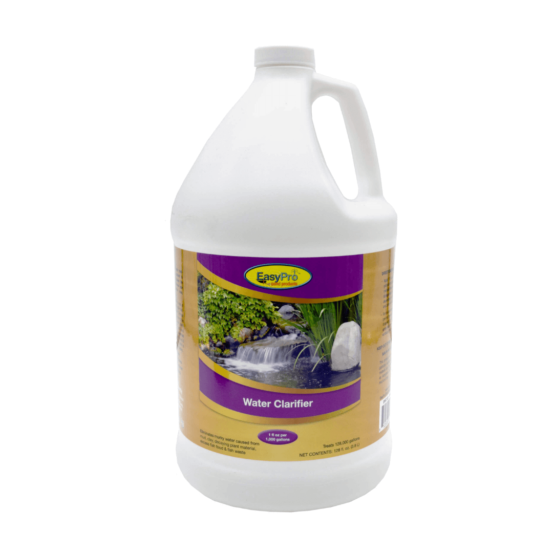 EasyPro Water Clarifier gallon jug pond water clarifier flocculant for koi ponds, water gardens and fountains