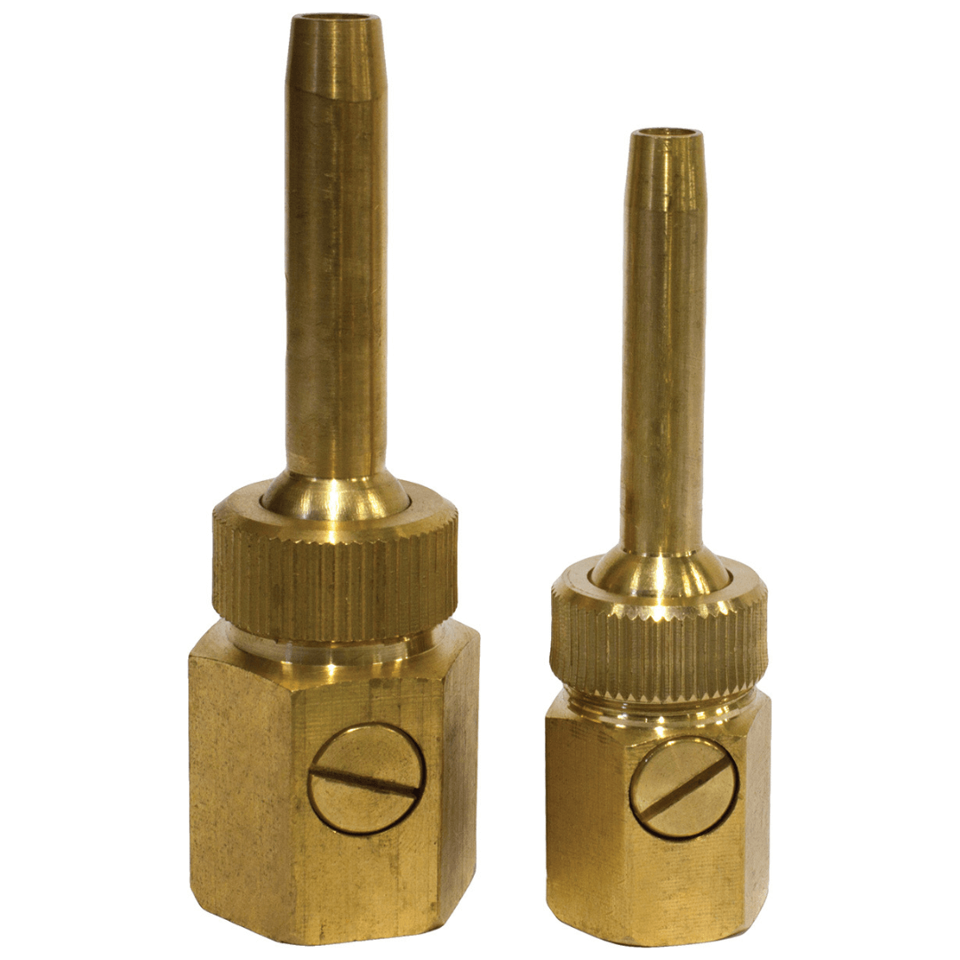 Adjustable Smooth Jet Nozzle - adjustable smooth jet fountain nozzle brass jet nozzles with flow adjustment screw for fountain spray rings