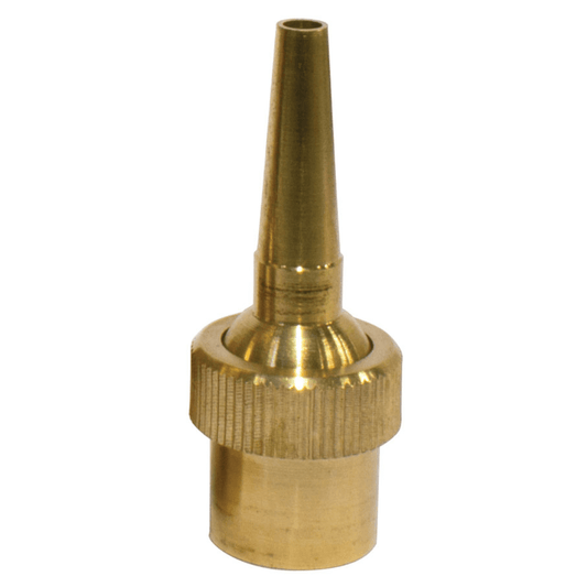 smooth jet fountain nozzle brass adjustable long-throw nozzle for fountain water arch and spray ring displays