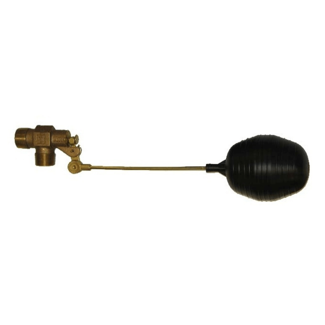 Pro-Series 1" Brass Fill Valve – 1 inch brass fill valve for water features with float, automatic water level control