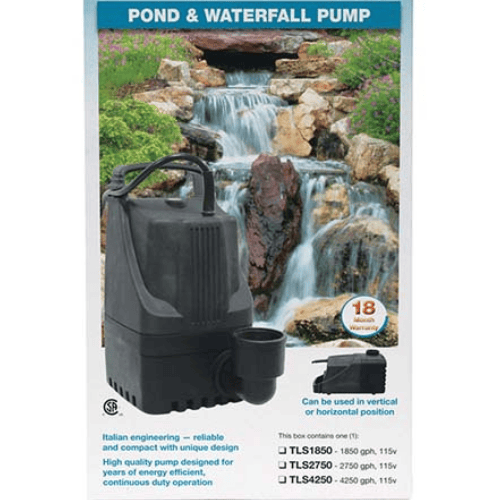Spirit Pond & Stream Submersible Pump.