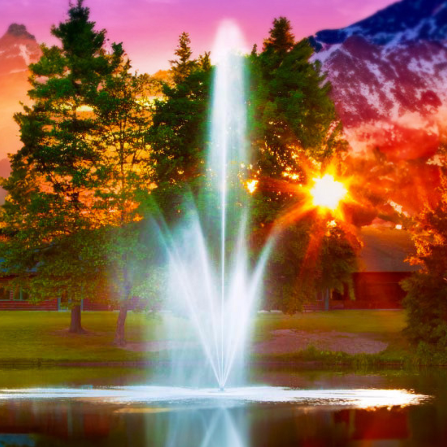 Scott Aerator Atriarch Pond Fountain.