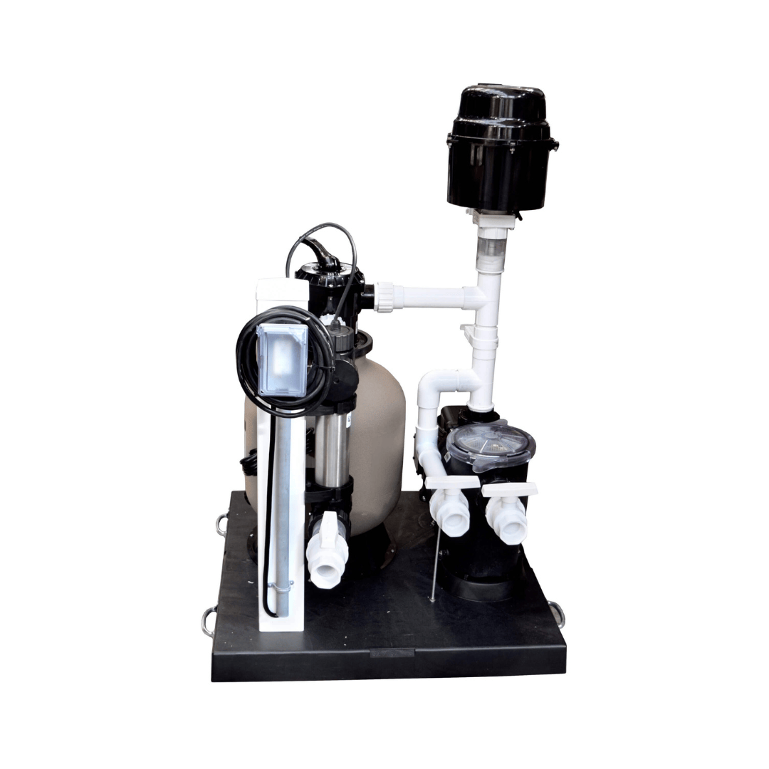 Deluxe Skid Mounted Pond Filtration Systems.