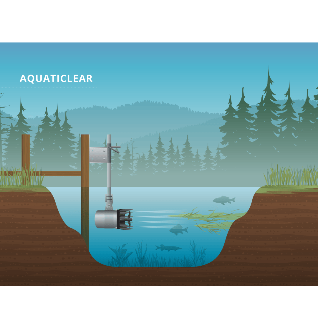 Univeral Mount for Kasco AquatiClear™ Circulator.