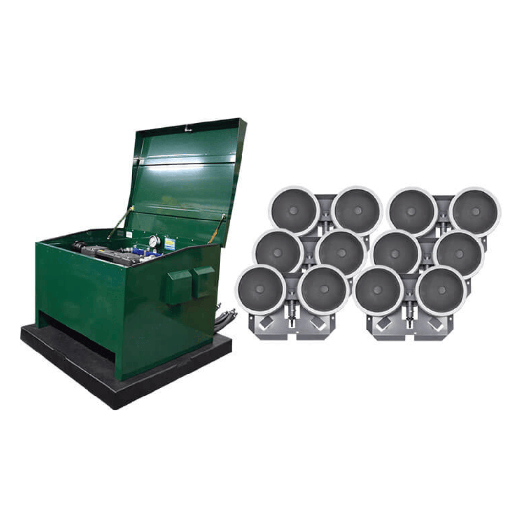 2HP High Pressure Rocking Piston 6 Diffuser Aeration System.