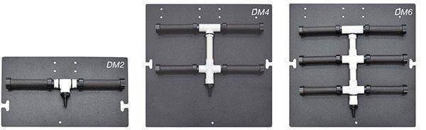 Air Diffuser Manifold Pond Aerator diffuser assembly with check valve and polyethylene underlay for pond aeration system